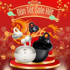 Tai Nghe Không Dây TWS Baseus Inspire XC1 Open-Ear (Bluetooth v6.1, 8H, IP66, Hi-Res Audio, LDAC, 4-Mic ENC, Sound by BOSE, 360° Sound Reality)