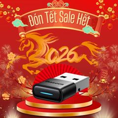 USB Bluetooth tốc độ cao Baseus BA04 Bluetooth Receiver (Bluetooth CSR 5.0, 20m, Wireless Audio Transmission Adapter for Laptop/Smartphone/Tablet)