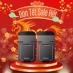 Đế Tản Nhiệt Đa Năng Siêu Nhỏ Gọn Cho Laptop/Macbook Baseus Slim Laptop Kickstand (Bộ 2 cái, Kim loại cao cấp, Xếp Gọn)