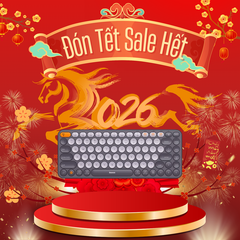 Bàn phím không dây Baseus Creator – Kết nối 3 thiết bị, 2.4GHz/Bluetooth, bền bỉ, cho Laptop/MacBook/iPad