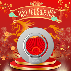 Giá Đỡ Điện Thoại Từ Tính Vòng Kép Baseus MagPro 3 (360° Adjustment, Dual-Sided Magnetic, Adjustable Height)