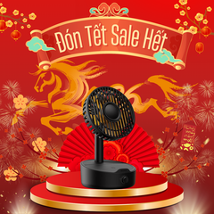 Quạt để bàn thông minh hỗ trợ sạc không dây Baseus Hermit Desktop Wireless Charger (10W Wireless Quick charger, with Oscillating Fan 4W)