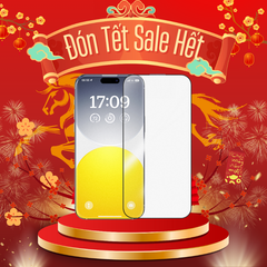 Kính Cường Lực Baseus Crystalline Series Anti-Glare Full-Coverage HD with Built-in Dust Filter for iP 15/16 Series