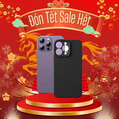 Ốp Lưng Từ Tính Baseus Synthetic Fiber Series Magnetic Phone Case Cho iPhone 14 Sợi Tổng Hợp Aramid Siêu Bền (Tặng Kèm Kính Cường Lực)