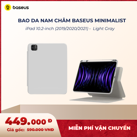 Bao Da Nam Châm Baseus Minimalist Series Cho iPad Pro 11 / Gen 10 / Air 5 / Air 4 / 10.2 (Magnetic Protective Case/Stand)