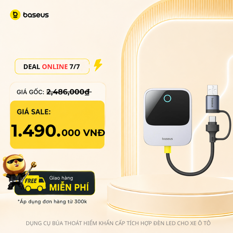Carplay Không Dây Baseus SafeJourney Series (Dual-screen Control)