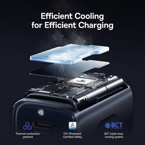 Củ Sạc Nhanh Baseus PicoGo AE11 100W (2*Type-C + 1*USB-A)