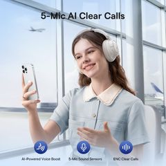 Tai Nghe Chụp Tai Không Dây Baseus Bass BH1 NC (Bluetooth v6.0, 80H, 600mAh, Smart App Control, 4-Layer Noise-Cancelling System, 5-Mic Al Clear Calls, Hi-Res Audio, SuperBass 2.0, Adaptive Hybrid ANC)
