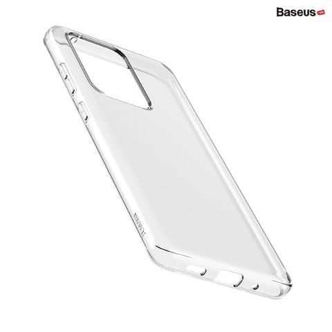 Ốp lưng Baseus Simple Clear – Silicone trong suốt, 0.8mm, chống ố vàng, mềm dẻo, cho Samsung S20/S20+/S20 Ultra