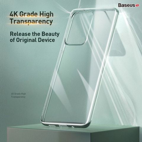 Ốp lưng Baseus Simple Clear – Silicone trong suốt, 0.8mm, chống ố vàng, mềm dẻo, cho Samsung S20/S20+/S20 Ultra