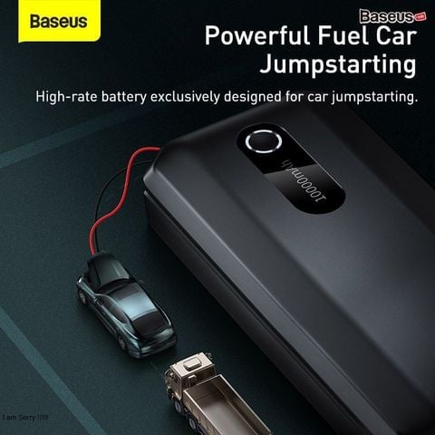Bộ Kích Bình Cho Ô Tô Baseus Super Energy Air Car Jump Starter (10000mAh, Peakcurrent 1000A)