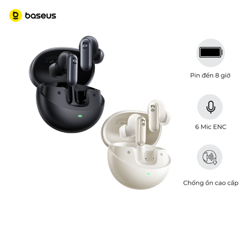 Tai Nghe Không Dây TWS Baseus Inspire XP1 (Bluetooth v6.1, 8H, Dolby Audio, Sound by BOSE, Adaptive ANC, 360° Sound Reality, SuperBass 3.0, SuperBalance 3.0)