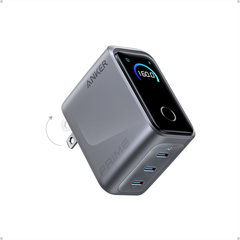 Sạc 3 Cổng Anker Prime 160W (Màn hình hiển thị) - A2687