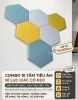 Combo 10 Tấm Tiêu Âm Vải Nỉ Hình Lục Giác