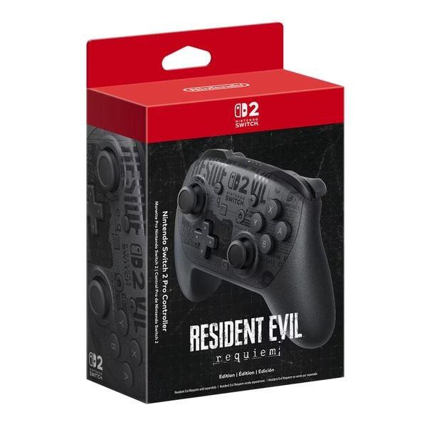 Tay cầm Nintendo Switch 2 Pro Controller - Resident Evil Requiem Edition