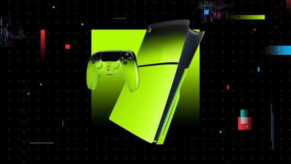 Vỏ máy PlayStation 5 Slim (PS5) - Remix Green