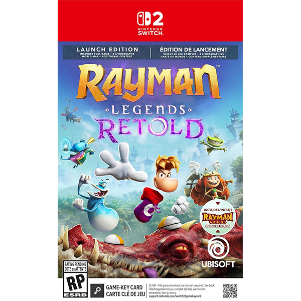 [ĐẶT TRƯỚC] Rayman Legends Retold cho Nintendo Switch 2