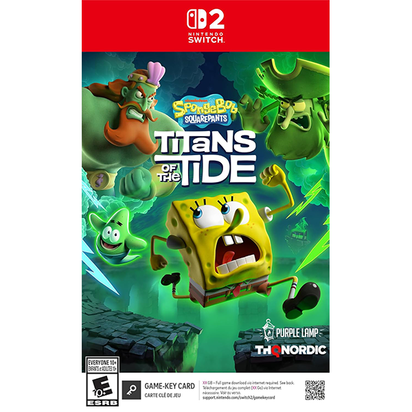 Game SpongeBob SquarePants Titans Of The Tide - Nintendo Switch 2