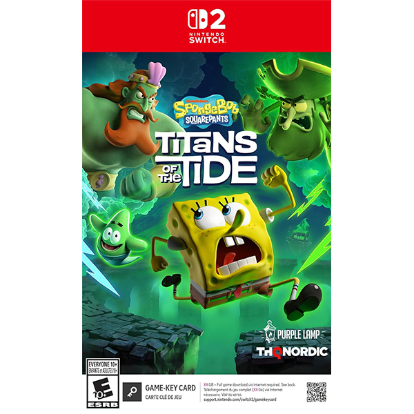 New Game Nintendo Switch 2 - SpongeBob SquarePants Titans Of The Tide