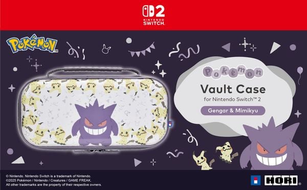 Túi đựng bảo vệ Hori Nintendo Switch 2 Vault Case - Gengar & Mimikyu
