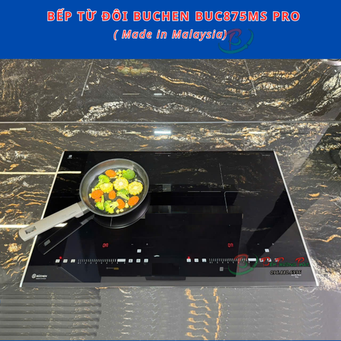 Bếp từ đôi BUCHEN BUC 875MS PRO | Nhập malaysaia | BH chính hãng 3 năm | tặng bộ nồi từ