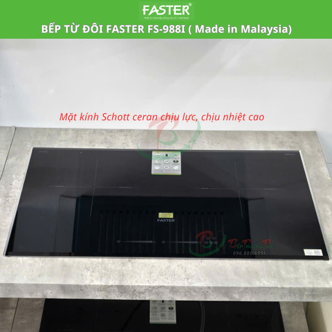 Bếp từ Faster FS-988I -(Malaysia) - BH chính hãng 3 năm