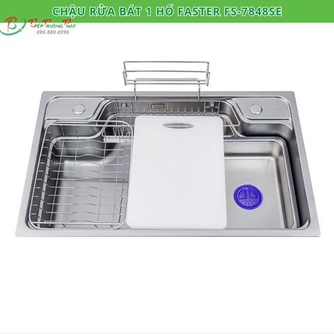 Chậu rửa bát 1 hố Faster FS-7848SE chống xước