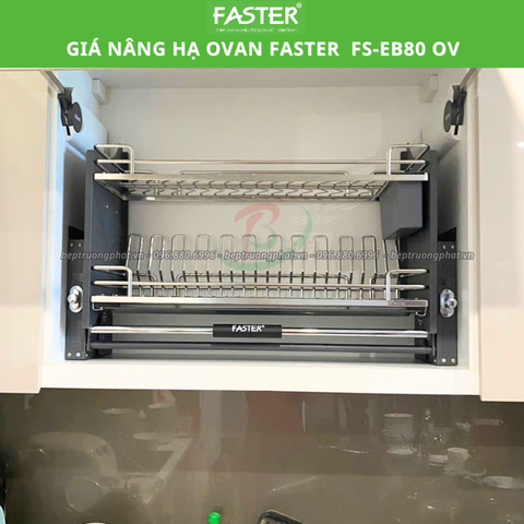 Giá bát nâng hạ OVAN Faster FS-EB 70/80/90-OV , inox OVAN cao cấp