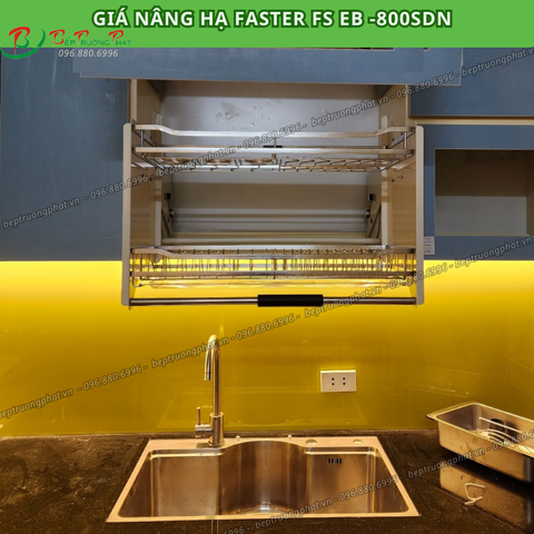 Giá bát nâng hạ Faster FS EB 700/800/900 SDN, Inox 304 cao cấp