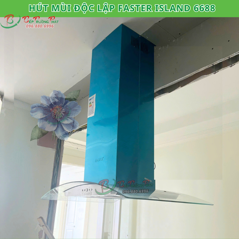 Máy Hút mùi treo độc lập Faster ISLAND 6688