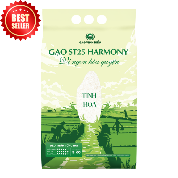  Gạo ST25 Harmony Vinh Hiển 5KG 