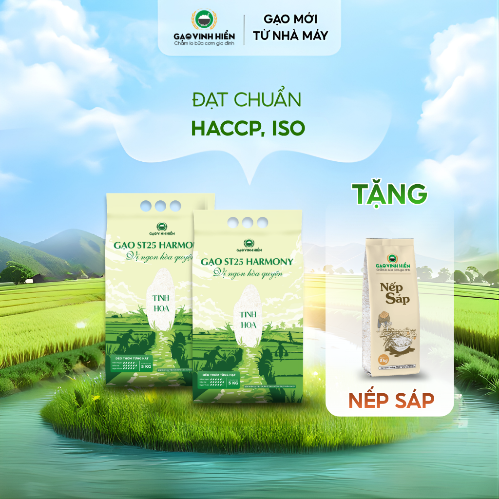  Gạo ST25 Harmony Vinh Hiển 5KG 