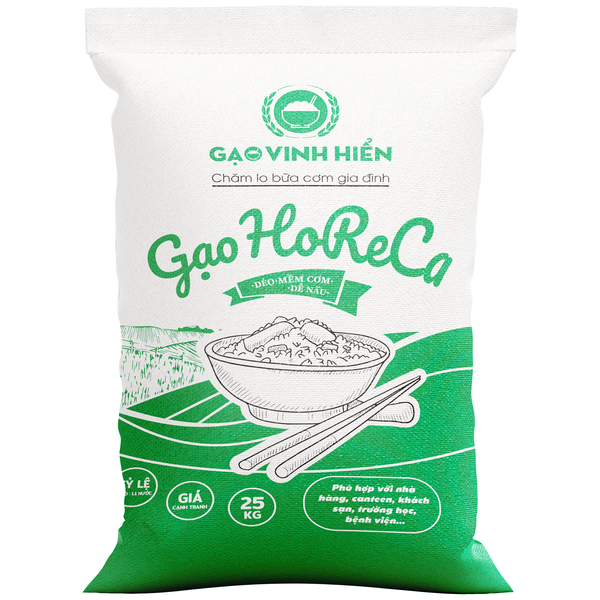  Gạo HoReCa Vinh Hiển túi 25kg 