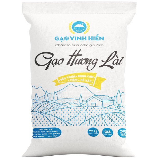  Gạo Hương Lài Vinh Hiển túi 25kg 