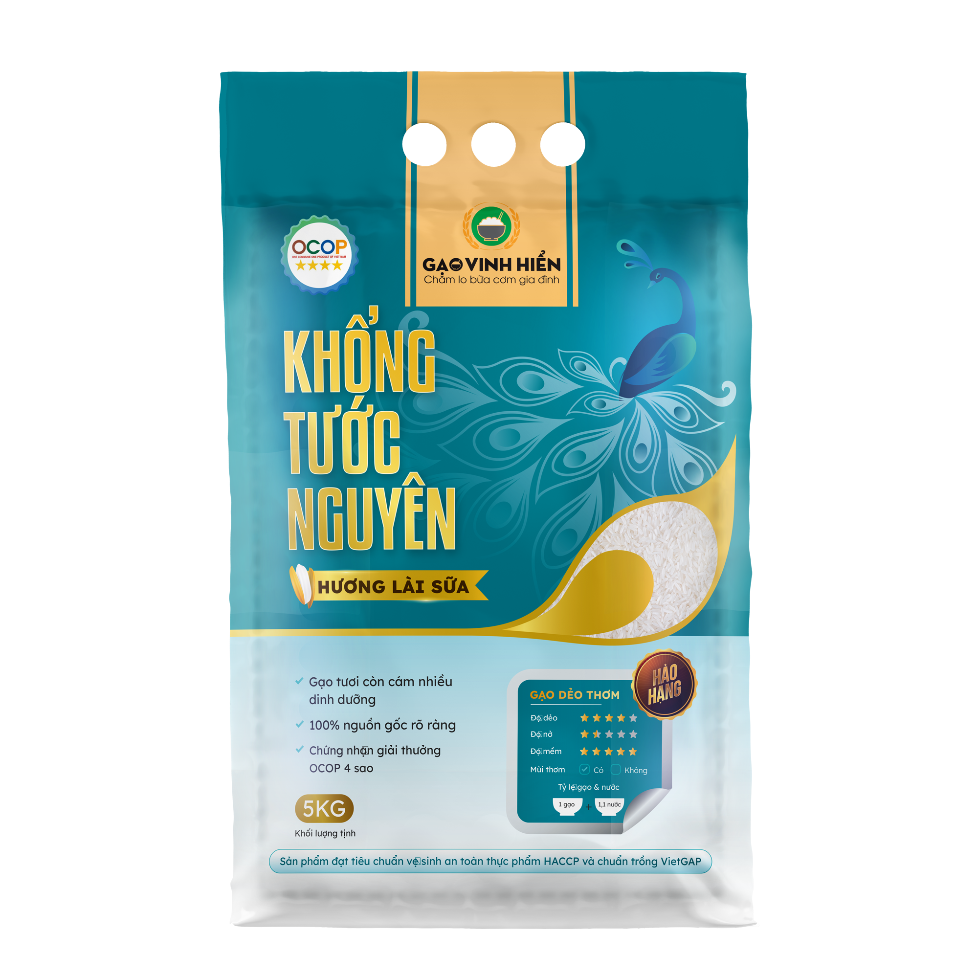  Gạo Hương Lài Khổng Tước Nguyên Vinh Hiển 