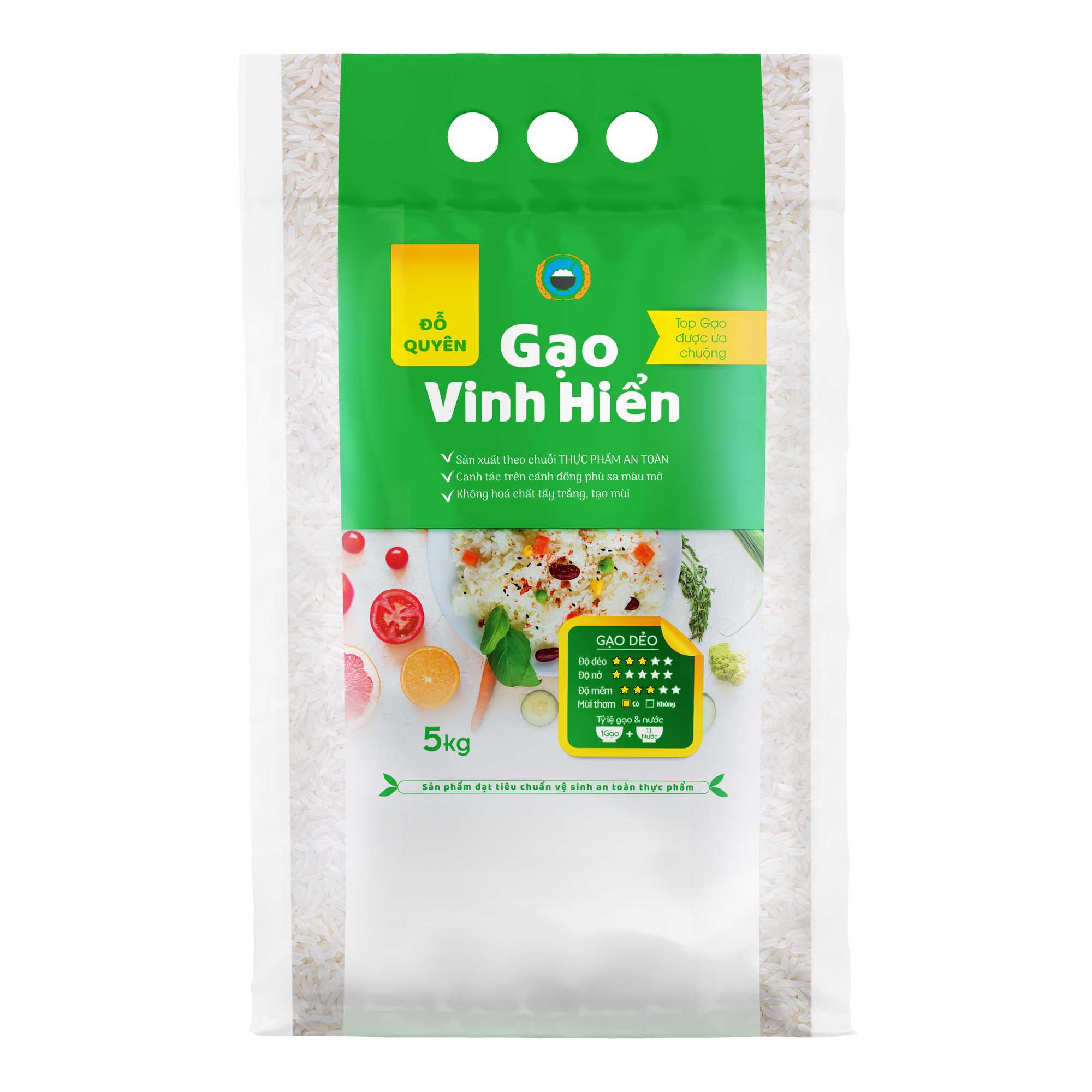  Gạo Đỗ Quyên Vinh Hiển 5KG 