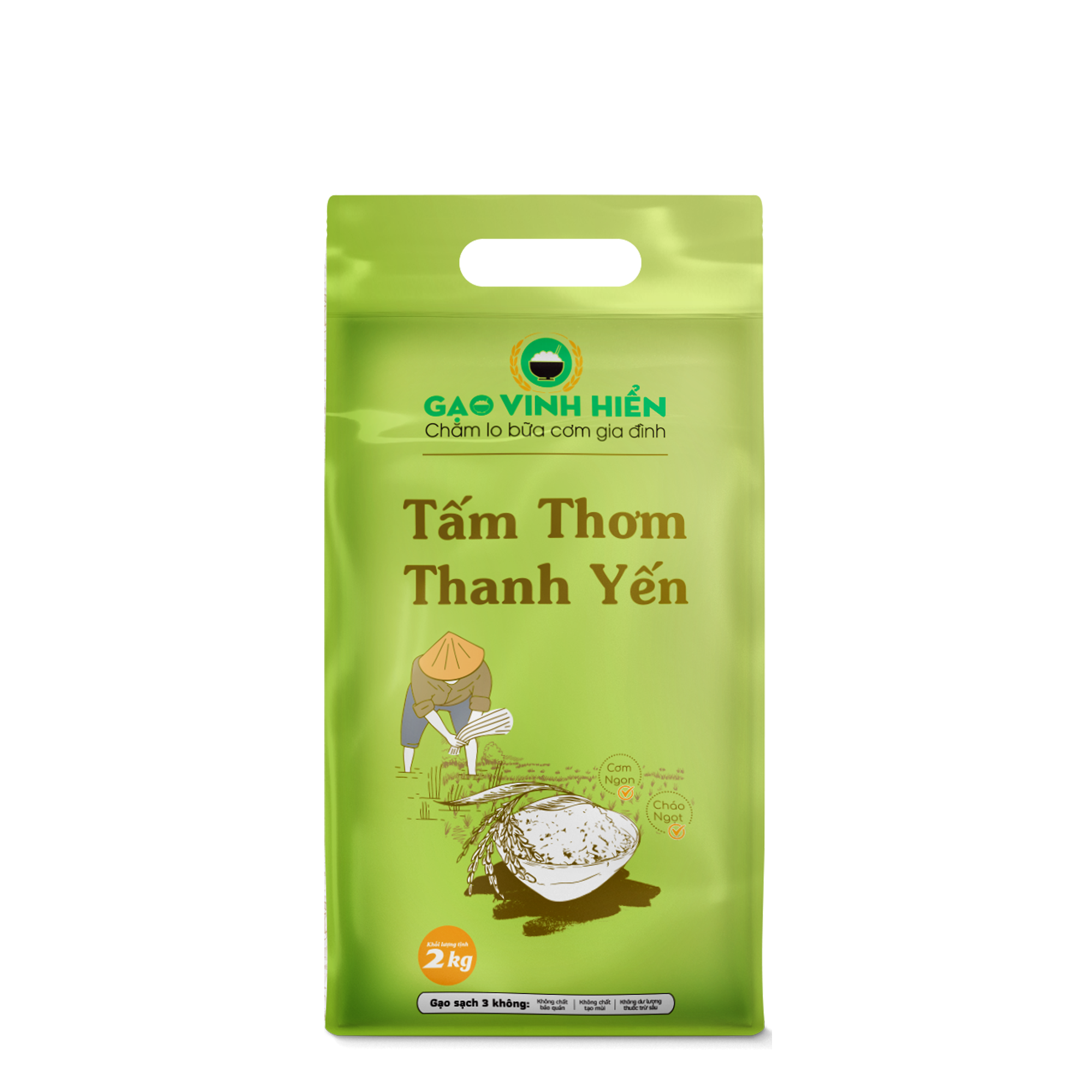  Gạo Tấm Thơm Thanh Yến- 2KG 
