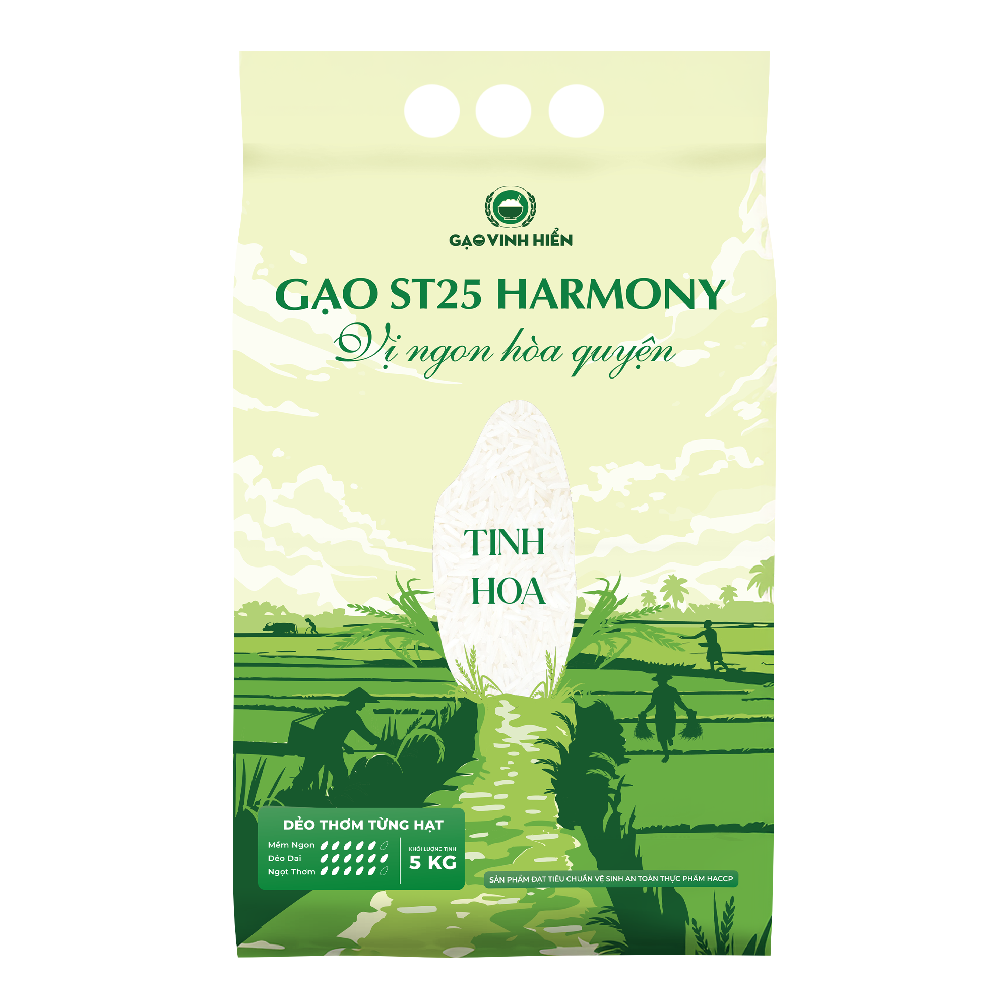  Gạo ST25 Harmony Vinh Hiển- Vị ngon hòa quyện 