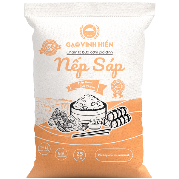  Nếp Sáp Vinh Hiển 25KG 