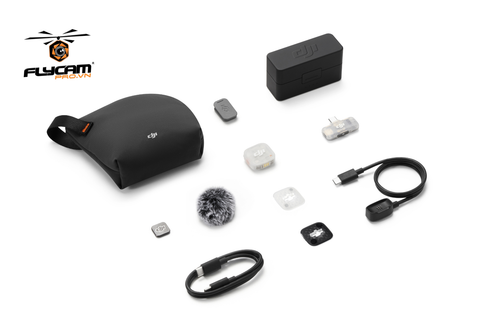 dji mic mini 2s (1tx+1rx mobile+charging case)