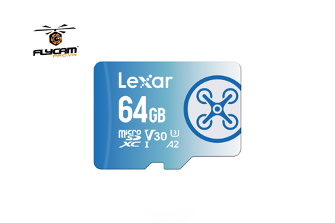 thẻ nhớ lexar fly micro sdxc 64gb (xanh)