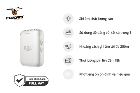 dji mic 2 transmitter (pearl white)