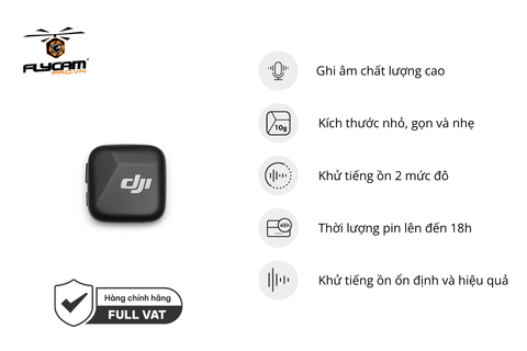dji mic mini transmitter (infinity black)