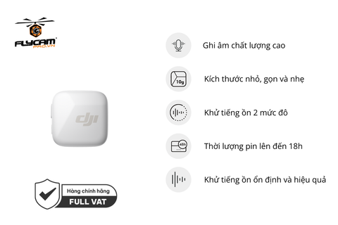 dji mic mini transmitter (arctic white)