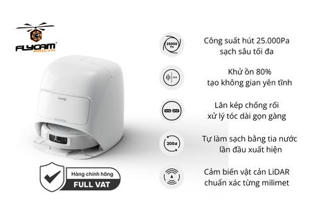máy hút bụi dji romo s