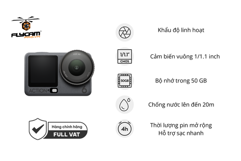 dji osmo action 6 standard combo