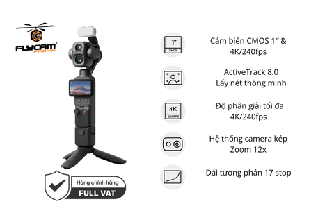 dji osmo pocket 4p vlog combo