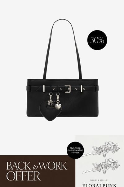 Túi Xách Floralpunk Belt Bag - Black