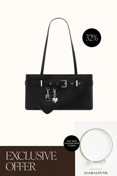 Túi Xách Floralpunk Belt Bag - Black