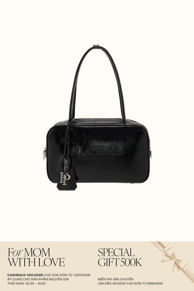 Túi Xách Floralpunk Berlin Briefcases Small - Black
